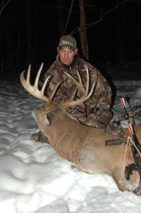 A late season buck TJ tagged out on!!