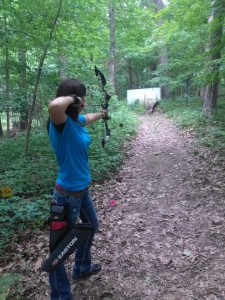 Sara Goettsch, Shooting 3D Archery!